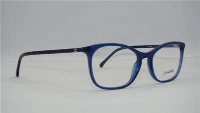 Authentic CHANEL 3281 C.503 Blue Transparent Eyeglasses 